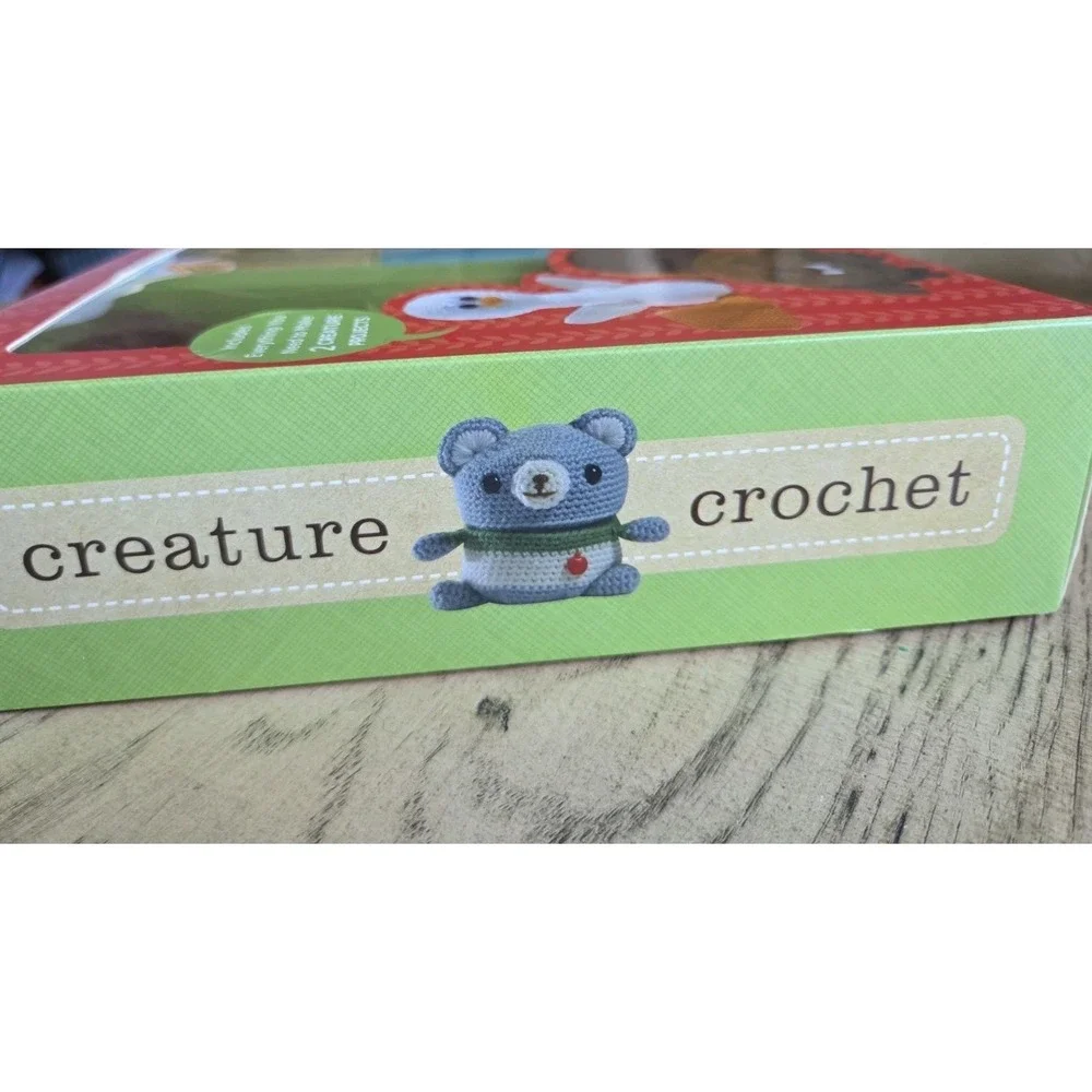 Creature Crochet Kit 12 Adorable Animal Patterns DIY Crafts New Crochet Kit